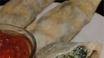 Quick Spinach-Ricotta Calzones Quick Spinach-Ricotta Calzones