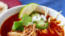 Pressure Cooker Mexican Chicken Soup in Red Chile Broth (Caldo de Pollo Rojo) Pressure Cooker Mexican Chicken Soup in Red Chile Broth (Caldo de Pollo Rojo)