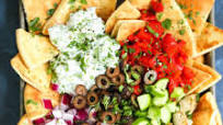 Sheet Pan Greek Nachos Sheet Pan Greek Nachos