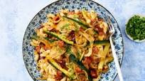 Chorizo, Zucchini and Fennel Pasta . Chorizo, Zucchini and Fennel Pasta .