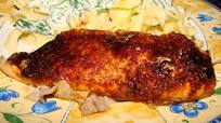 Barbecue Roasted Salmon Barbecue Roasted Salmon