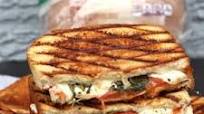 GRILLED MARGHERITA SANDWICH GRILLED MARGHERITA SANDWICH