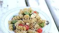 Creamy Greek Pesto Pasta Salad Creamy Greek Pesto Pasta Salad
