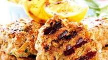 Patak's Goan Pork Burgers with Rice Patak's Goan Pork Burgers with Rice