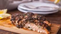 Cedar-Planked BBQ Salmon Cedar-Planked BBQ Salmon