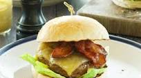 Homemade beef burger Homemade beef burger