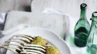 Herb-crusted rack of lamb with beans, artichokes and garlic Herb-crusted rack of lamb with beans, artichokes and garlic