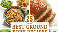 Ground Pork Recipes Ground Pork Recipes