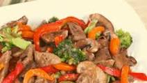 AIR FRYER BEEF STIR FRY WITH HOMEMADE MARINADE AIR FRYER BEEF STIR FRY WITH HOMEMADE MARINADE