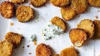 Fried Pickles With Pickled Ranch Dip Fried Pickles With Pickled Ranch Dip