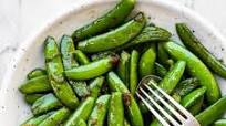 Garlic Butter Sugar Snap Peas Garlic Butter Sugar Snap Peas