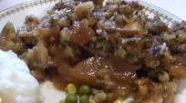 Pork Chops With Apples & Stuffing Pork Chops With Apples & Stuffing