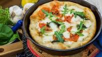 One Skillet Margherita Pizza One Skillet Margherita Pizza