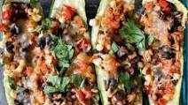Vegan Zucchini Boats Vegan Zucchini Boats