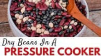How to Pressure Cook Dry Beans/Legumes (with OR without soaking!) How to Pressure Cook Dry Beans/Legumes (with OR without soaking!)
