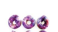 Dark Chocolate Coconut Galaxy Donuts Dark Chocolate Coconut Galaxy Donuts