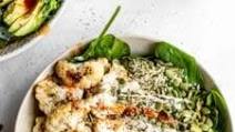 Roasted Cauliflower Broccoli Bowl Roasted Cauliflower Broccoli Bowl