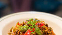 Carrot, Leek and Beef Stir-Fry Carrot, Leek and Beef Stir-Fry
