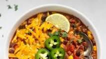 Instant Pot Vegetarian Chili with Quinoa Instant Pot Vegetarian Chili with Quinoa