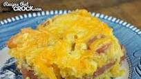Crock Pot Corn Dog Casserole Crock Pot Corn Dog Casserole