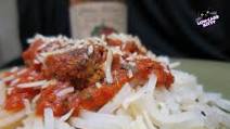 Spaghetti and Wild Boar Balls Spaghetti and Wild Boar Balls