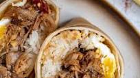 Pork Sisig Burrito Pork Sisig Burrito