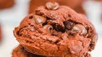Double chocolate cake mix cookies Double chocolate cake mix cookies