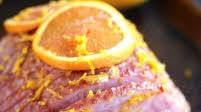 Slow Cooker Brown Sugar Ham with Orange Glaze Slow Cooker Brown Sugar Ham with Orange Glaze