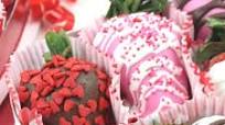 Valentine Chocolate Dipped Strawberries Valentine Chocolate Dipped Strawberries