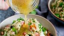 Warm Quinoa Salad Recipe with Roasted Sweet Potato, Goat Cheese and Pomegranate Warm Quinoa Salad Recipe with Roasted Sweet Potato, Goat Cheese and Pomegranate