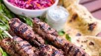 Lamb Kofta with Minted Cabbage & Carrot Salad Lamb Kofta with Minted Cabbage & Carrot Salad