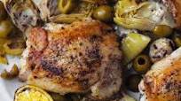 One-Pan Lemon and Artichoke Baked Chicken One-Pan Lemon and Artichoke Baked Chicken