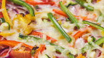 Healthy Veggie Pepper Pizza Healthy Veggie Pepper Pizza