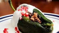 relleno de carne con fruta para chiles poblanos relleno de carne con fruta para chiles poblanos