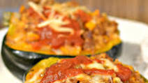 Instant Pot® Acorn Squash Stuffed with Italian Sausage Instant Pot® Acorn Squash Stuffed with Italian Sausage