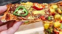 Crispy Thin Chickpea Flour Pizza Crust Crispy Thin Chickpea Flour Pizza Crust
