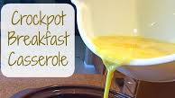 Crockpot Breakfast Casserole Recipe Crockpot Breakfast Casserole Recipe