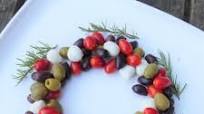 Antipasto Christmas Wreath Antipasto Christmas Wreath