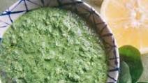 Lemony Basil Spinach Pesto (SIBO-Friendly, Nut-Free) Lemony Basil Spinach Pesto (SIBO-Friendly, Nut-Free)