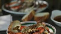 Blue Crabs with White Sauce Blue Crabs with White Sauce