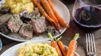 Slow Cooker Bison Roast with Mashed Rutabaga Slow Cooker Bison Roast with Mashed Rutabaga