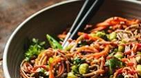 Plant-Based Spicy Soba Noodles with Creamy Peanut Sauce Plant-Based Spicy Soba Noodles with Creamy Peanut Sauce