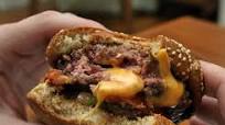 Grilled Homemade Bacon Mustard Guacamole Burgers Recipe - (5/5) Grilled Homemade Bacon Mustard Guacamole Burgers Recipe - (5/5)