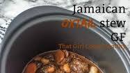 Jamaican Oxtail Stew with Butter Beans (Gluten-Free) Jamaican Oxtail Stew with Butter Beans (Gluten-Free)