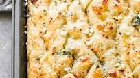 Spinach Artichoke Italian Focaccia Spinach Artichoke Italian Focaccia