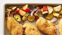 Pan-Roasted Chicken & Vegetables Pan-Roasted Chicken & Vegetables