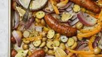Sheet Pan Sausage And Veggies Sheet Pan Sausage And Veggies