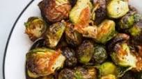 Crispy Air Fryer Garlic Parmesan Brussel Sprouts Crispy Air Fryer Garlic Parmesan Brussel Sprouts