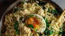 Spicy Ground Chicken Ramen Spicy Ground Chicken Ramen