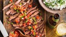 South American-style beef with salsa criolla South American-style beef with salsa criolla